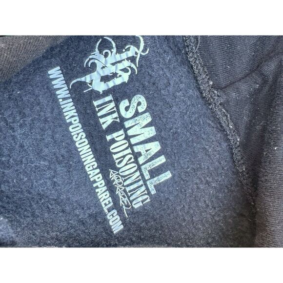 INK POISONING APPAREL Sunday Service Pullover Hoodie Sz Small - Picture 5 of 5